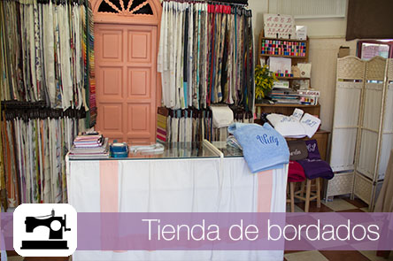 tienda de bordados